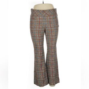 NEW/EUC Torrid Plaid Flare Pants size 1 Short / 14/16 S